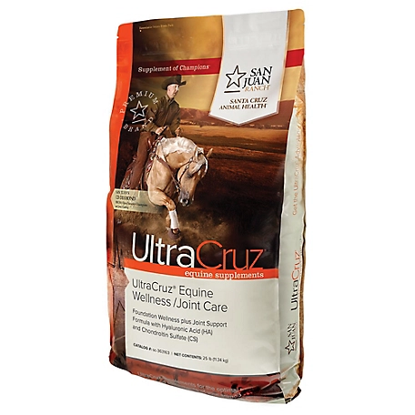 UltraCruz Equine Wellness/Joint Care Pelleted Supplement for Horses, 25 lb.