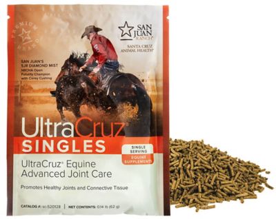 Image showing  Equine Advanced Joint Supplement for Horses, 60 Singles, Pellet, 30 Day Supply