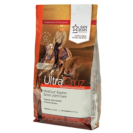 UltraCruz Equine Senior Joint Pelleted Supplement for Horses, 10 lb.