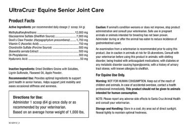 Image showing  Equine Senior Joint Pelleted Supplement for Horses, 25 lb.