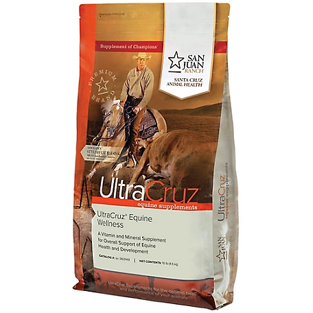 UltraCruz Equine Wellness Supplement for Horses, 10 lb.