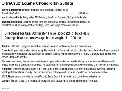 Image showing  Equine Chondroitin Sulfate Joint Horse Supplement, 4 lb.