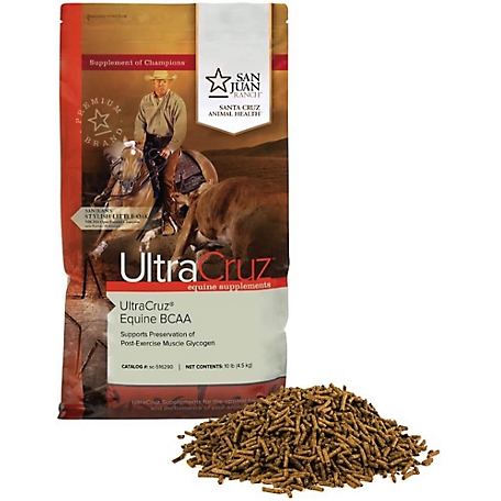 UltraCruz Equine BCAA Supplement for Horses, 10 lb.