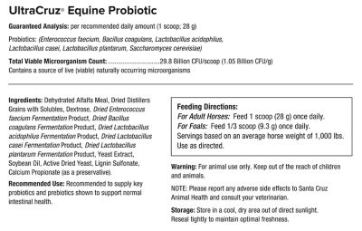 Image showing  Equine Probiotic Supplement for Horses, 5 lb.
