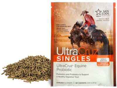 Image showing  Equine Probiotic Supplement for Horses, 60 Singles, Pellet
