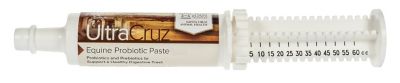 UltraCruz Equine Probiotic Paste Supplement for Horses, 60 mL (60 g), Paste, 4 Day Supply
