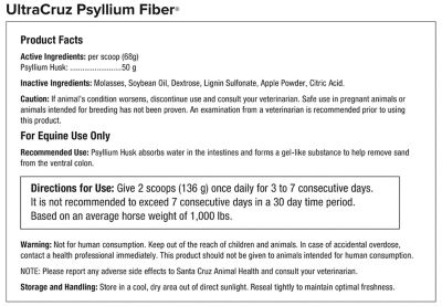 Image showing  Psyllium Fiber Supplements for Horses, 10 lb.