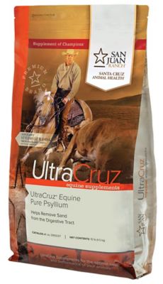 UltraCruz Equine Pure Psyllium Supplement for Horses, 10 lb.
