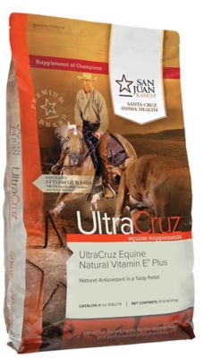 UltraCruz Equine Natural Vitamin E Plus Supplement for Horses, 10 lb.