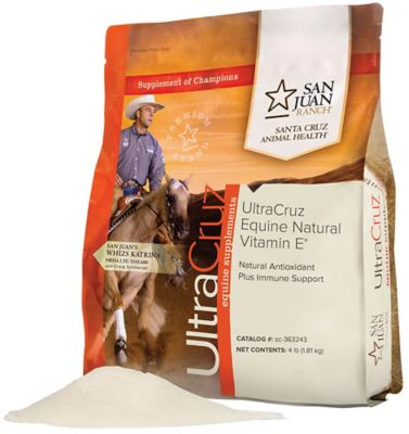 UltraCruz Equine Natural Vitamin E Powder Supplement for Horses, 4 lb.