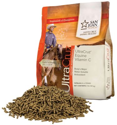 UltraCruz Equine Vitamin C (Ascorbic Acid) Supplement for Horses, 4 lb.