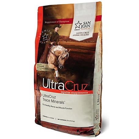 UltraCruz Equine Trace Minerals Supplement for Horses, 25 lb.