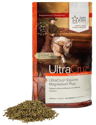 UltraCruz Equine Magnesium Plus Supplement for Horses, 20 lb