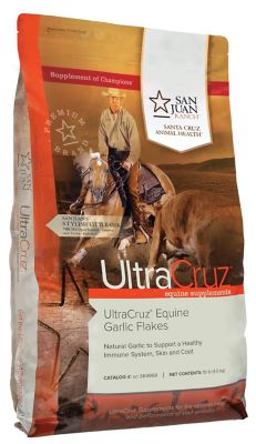 UltraCruz Equine Garlic Flakes Supplement for Horses, 10 lb.