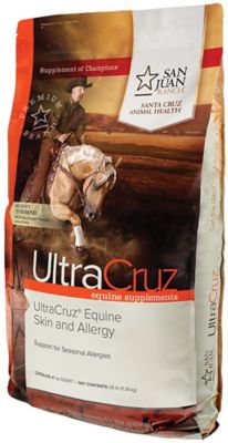 UltraCruz Equine Skin and Allergy Supplement for Horses, 25 lb.