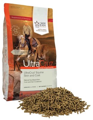 UltraCruz Equine Skin and Coat Supplement for Horses, 10 lb. I have tried many coat supplements over the years as I have had horses for 52 years