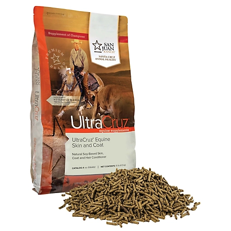 UltraCruz Equine Skin and Coat Supplement for Horses, 10 lb.