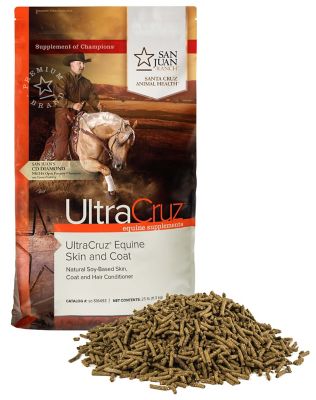 UltraCruz Equine Skin and Coat Supplement for Horses, 25 lb.