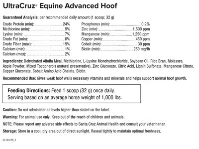 Image showing  Equine Advanced Hoof Supplement for Horses, 8 lb.