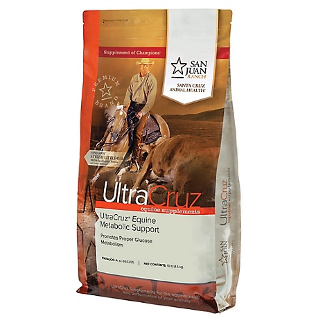 UltraCruz Equine Metabolic Support Supplement for Horses, 10 lb.