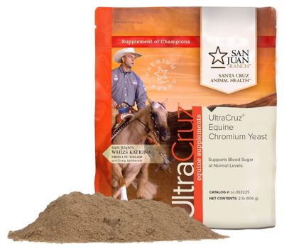 UltraCruz Equine Chromium Yeast Supplement for Horses, 2 lb., powder