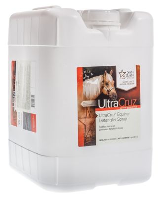 UltraCruz Equine Detangler Spray for Horses, 5 gal.