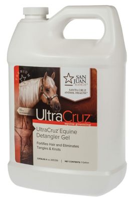 UltraCruz Equine Detangler Gel for Horses, 1 gal.