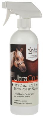 UltraCruz Equine Show Polish Spray for Horses, 16 oz.