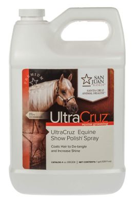 UltraCruz Equine Show Polish Spray for Horses, 1 gal.