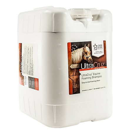 UltraCruz Equine Foaming Horse Shampoo, 5 gal.
