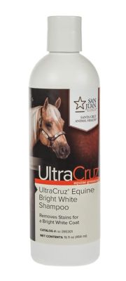 UltraCruz Equine Bright White Shampoo for Horses, 16 oz.