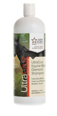 UltraCruz Equine Black Diamond Shampoo for Horses, 32 oz.