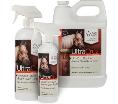 UltraCruz Equine Green Stain Remover for Horses, 16 oz.