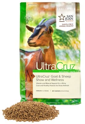 Image showing  Goat & Sheep Show and Wellness Supplement,25 lb., pellet, 200 Day Supply