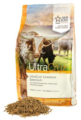 Image showing  Livestock Selenium Supplement for Cattle, Goats, Sheep and Pigs, 25 lb., Pellets, 200 Day Supply