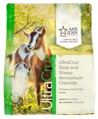 UltraCruz Goat and Sheep Ammonium Chloride Supplement, 2.5 lb.