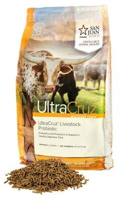 Image showing  Livestock Probiotic Supplement for Cattle, Goats, Sheep and Pigs, 25 lb., Pellets