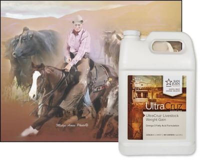 Image showing  Livestock Weight Gain Supplement for Cattle, Goats, Sheep and Pigs, 1 gal., 32-Day Supply, Liquid