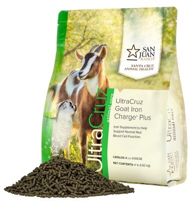 UltraCruz Goat Iron Charge Plus Supplement, 4 lb., 64 day supply