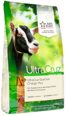 UltraCruz Goat Iron Charge Plus Supplement, 10 lb.