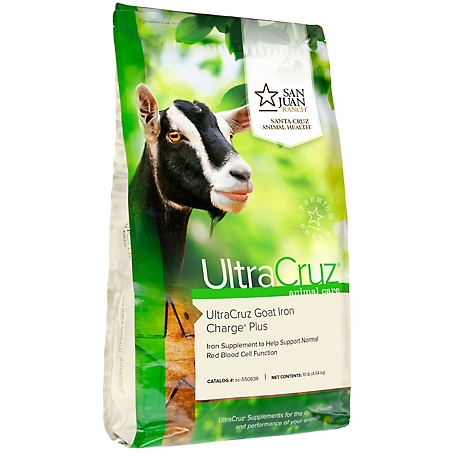 UltraCruz Goat Iron Charge Plus Supplement, 10 lb., 160 day supply