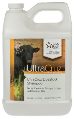 UltraCruz Livestock Shampoo for Cattle, Goats, Sheep and Pigs, 1 gal.