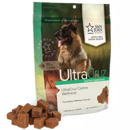 UltraCruz Canine Wellness Supplement for Dogs 120 Count Dog Vitamins