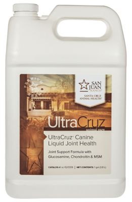 UltraCruz Canine Liquid Joint Health Supplement for Dogs, 1 gal. refill