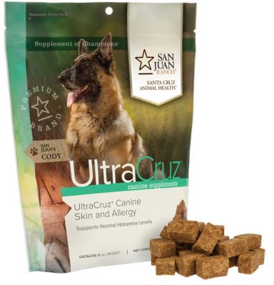 UltraCruz Canine Skin and Allergy Supplement for Dogs, 60 ct.