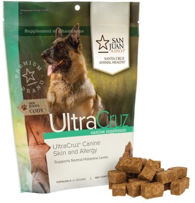 UltraCruz Canine Skin and Allergy Supplement for Dogs,120 count