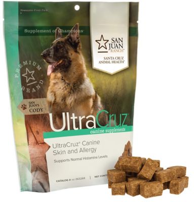 UltraCruz Canine Skin and Allergy Supplement for Dogs, 120 ct.