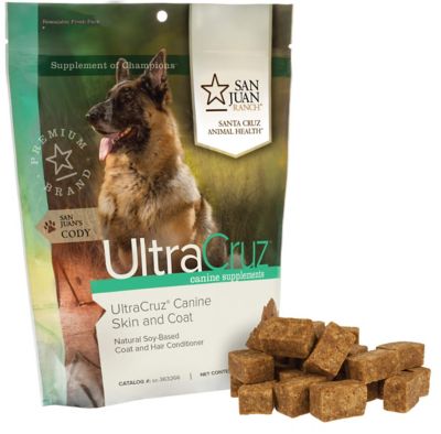 UltraCruz Canine Skin and Coat Supplement for Dogs, 120 count