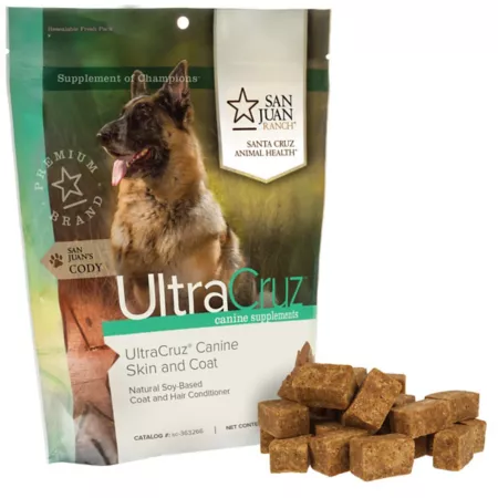 UltraCruz Canine Skin and Coat Supplement for Dogs 120 ct Dog Skin & Coat Supplements