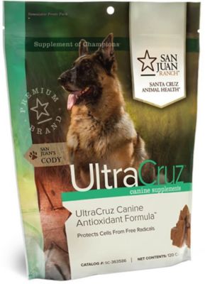 UltraCruz Canine Antioxidant Supplement for Dogs, 120 count